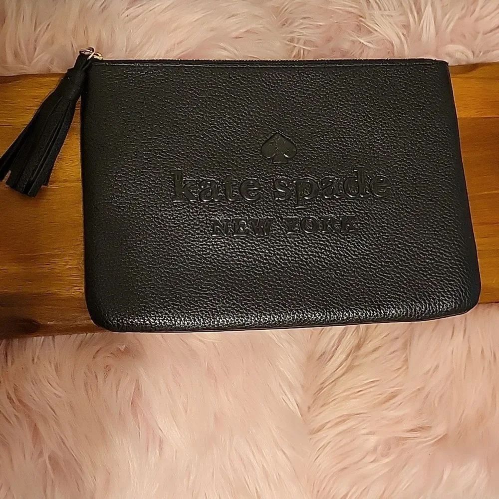 Kate Spade black with black tassels